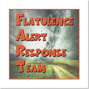 Flatulence Alert Response Team Posters and Art